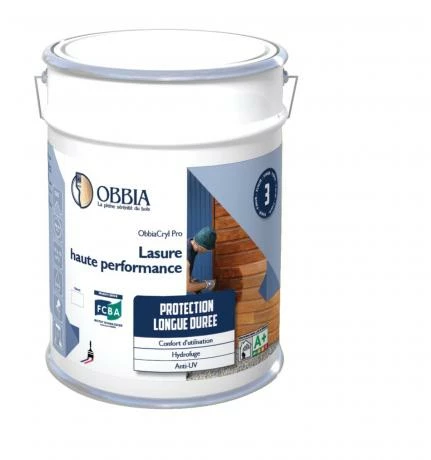 Lasure Acrylique Satinée OBBIACRYL PRO 4 Lasure Acrylique Satinée OBBIACRYL PRO -Matériel Soldes Magasin por 12157