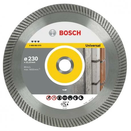 Bosch Disque Diamant Universel BF UNIVERSAL TURBO 1 Bosch Disque Diamant Universel BF UNIVERSAL TURBO