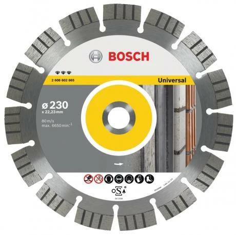 Bosch Disque Diamant Universel BF UNIVERSAL 1 Bosch Disque Diamant Universel BF UNIVERSAL
