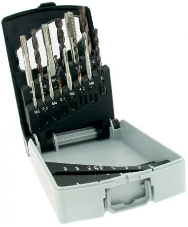 Coffret De 7 Tarauds Et De 7 Forets HSS SGX 1 Coffret De 7 Tarauds Et De 7 Forets HSS SGX