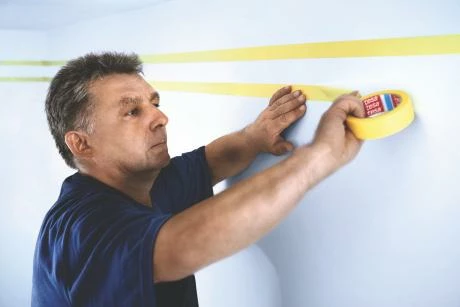 Ruban Adhésif De Masquage Intérieur/extérieur WASHI Jaune 4334 1 Ruban Adhésif De Masquage Intérieur/extérieur WASHI Jaune 4334