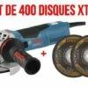 Lot De 400 Disques XT 70 XLOCK + Meuleuse BOSCH GWS17-125 S OFFERTE