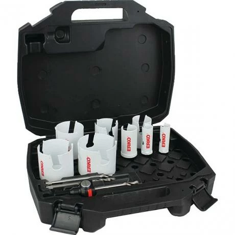 Scie Trépan Carbure MULTIMAT - Coffret 12 Pièces 1 Scie Trépan Carbure MULTIMAT - Coffret 12 Pièces