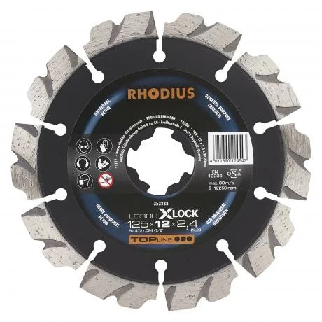 Disque Diamant Céramique LD300 XLOCK 1 Disque Diamant Céramique LD300 XLOCK