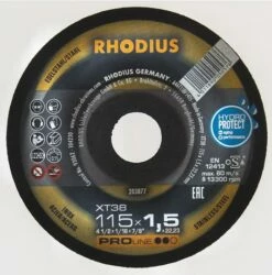 Disque à Tronçonner Extra-fin Inox XT38
