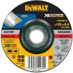 DeWALT Disque à Tronçonner Inox XR EXTREME RUNTIME