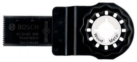 Bosch Lame De Scie Pour Couteau Oscillant - Plongeante AIZ20AB 1 Bosch Lame De Scie Pour Couteau Oscillant - Plongeante AIZ20AB