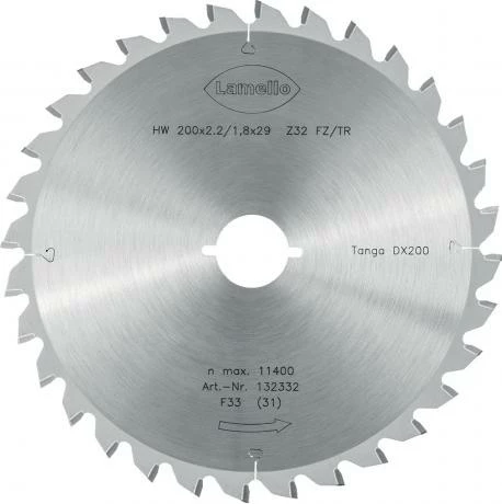 Lame De Scie Z32 TANGA DX200 1 Lame De Scie Z32 TANGA DX200