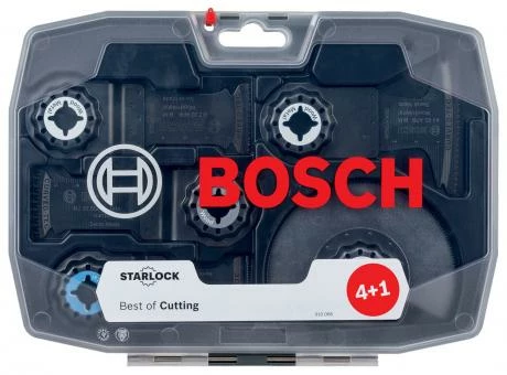 Bosch Coffret De 5 Lames De Scie Pour Couteau Oscillant - Plongeantes Best For Cutting 1 Bosch Coffret De 5 Lames De Scie Pour Couteau Oscillant - Plongeantes Best For Cutting